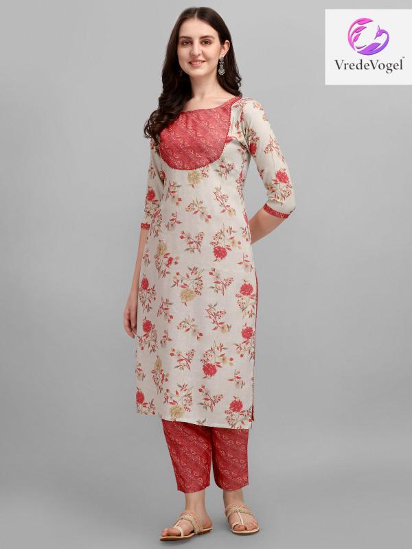 Vredevogel Aarvi Beautiful Printed Readymade Salwar 